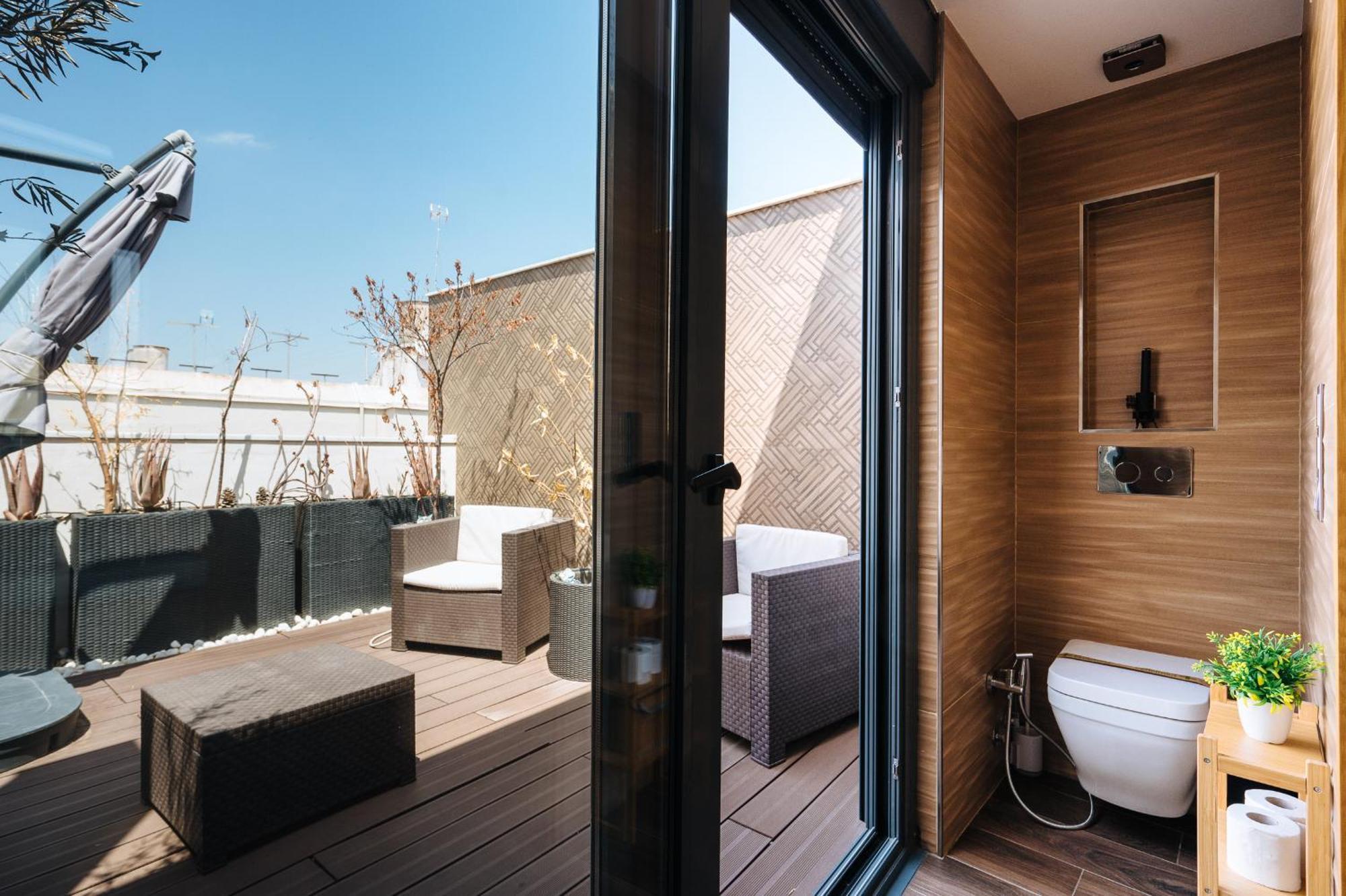 Elegant Duplex 3 Master Bedrooms And Private Севилья Экстерьер фото